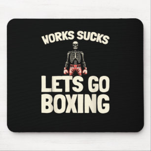 Boxsparring - Gloves Fighter Boxer Mousepad