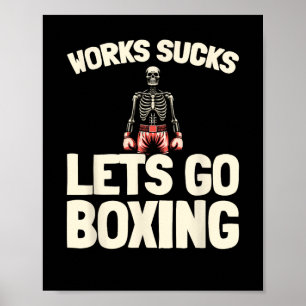 Boxsparring - Gloves Fighter Boxer Poster