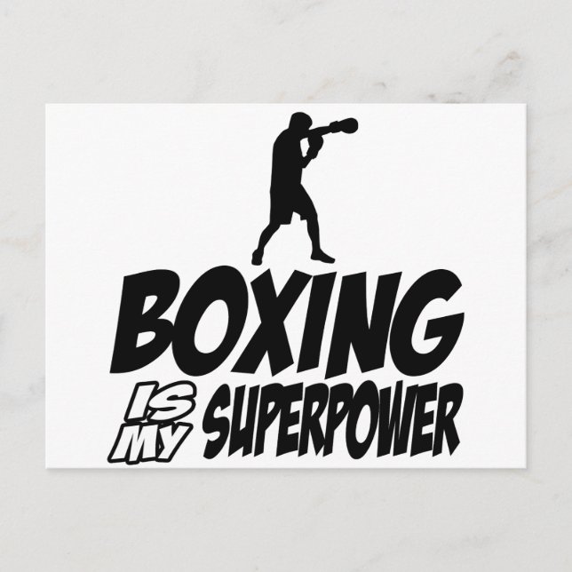 Boxsport-Designs Postkarte (Vorderseite)