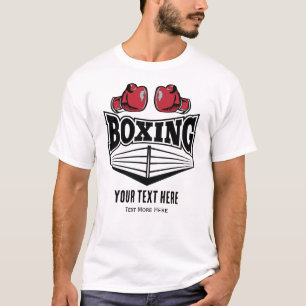 Boxsport Kraft- und Kampfdarstellung T-Shirt