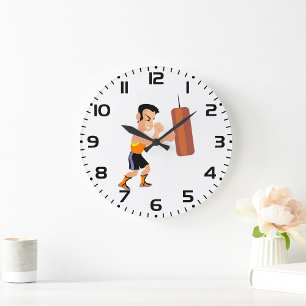 Boxstanzbeutel Große Wanduhr