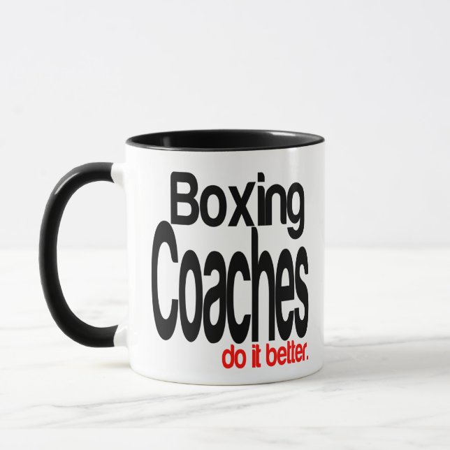 Boxtrainer machen es besser tasse (Links)