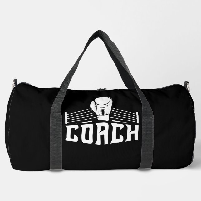 Boxtrainer-Ring-Handschuh Duffle Bag (Vorderseite)