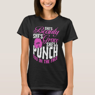 Boxtraining Jab Upper Cut Punch Knowledgebase T-Shirt
