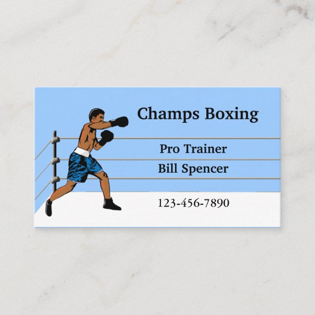 BoxVisitenkarte Visitenkarte (Vorderseite)