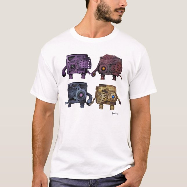 Boxyphants auf Parade-Shirt T-Shirt (Vorderseite)