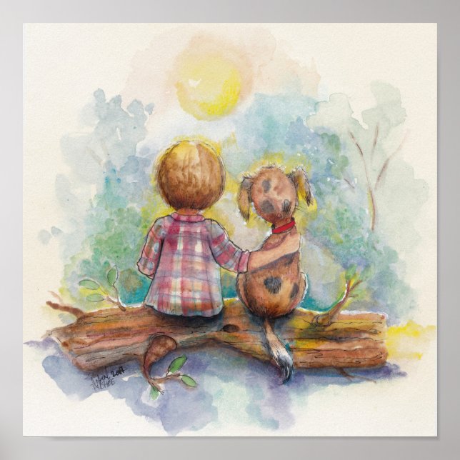 Boy and his Dog Poster (Vorne)
