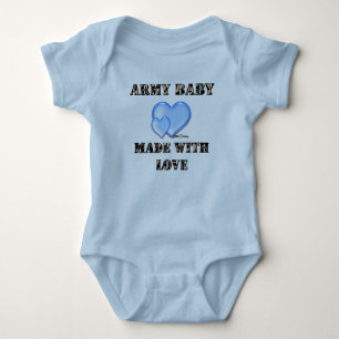 Boy Army Baby Made mit Liebe von Dani Strampler