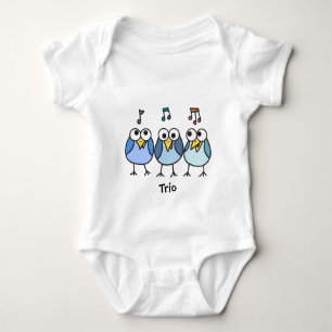 Boy Baby Byrdies Trio Strampler
