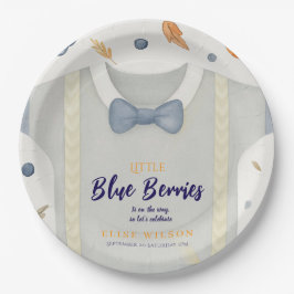 Boy Baby Dusche Herbstkrampf Bodysuit invita Pappteller