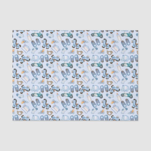 Boy Baby Seidenpapier (Vorderseite)
