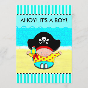 BOY BABY SHOWER-EINLADUNGEN EINLADUNG