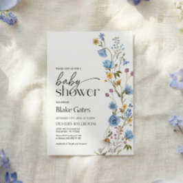 Boy Baby Shower Invitation Einladung