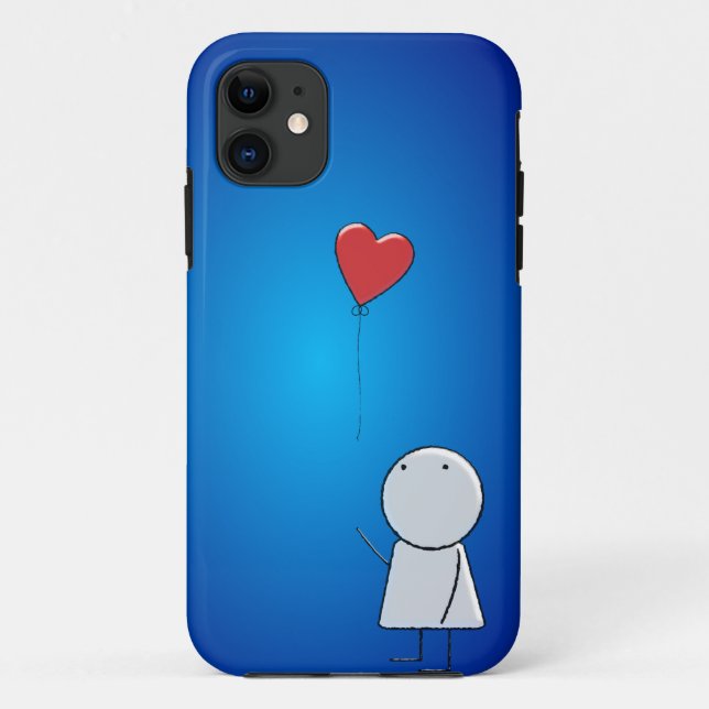 Boy & Balloon Case-Mate iPhone Hülle (Rückseite)