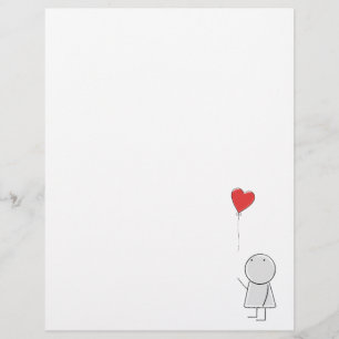 Boy & Balloon Letterhead