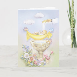 Boy Baptism Einladung