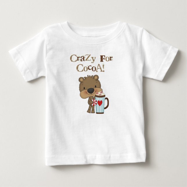 Boy Bear Crazy für Kakaourlaub Baby T-shirt (Vorderseite)
