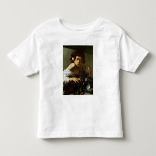 Boy Bitten von einer Lizard, c.1595-1600 (Öl auf L Kleinkind T-shirt