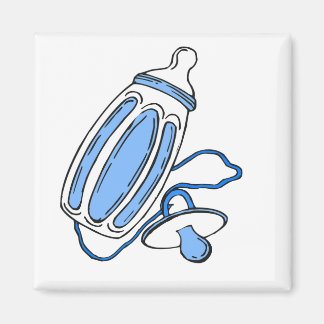 Boy Blue Flasche Schnuller Magnet