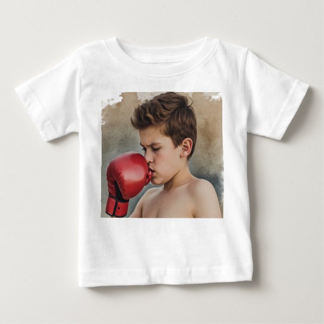 boy boxer baby t-shirt (Vorderseite)