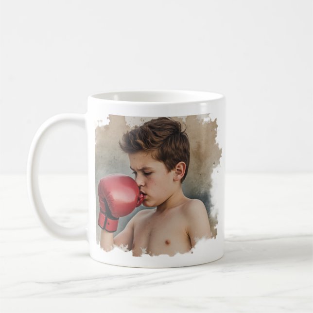 boy boxer mug kaffeetasse (Links)