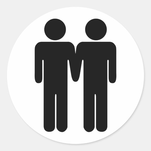 Boy + Boy Sticker (Vorderseite)