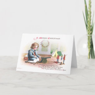 Boy Firing Cannon bei Toy Soldiers zu Weihnachten