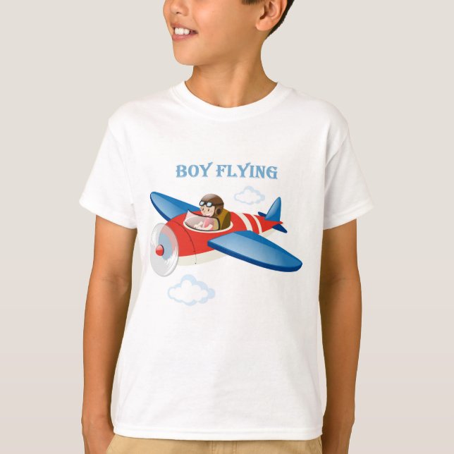 Boy Flying T-Shirt (Vorderseite)