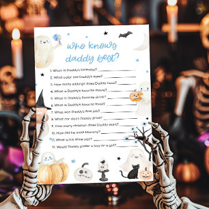 Boy Halloween Wer Daddy Best Game kennt