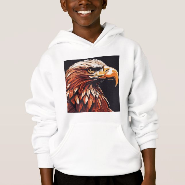 Boy Kids Pullover Imprimer Sweat - shirts à capuch (Devant)