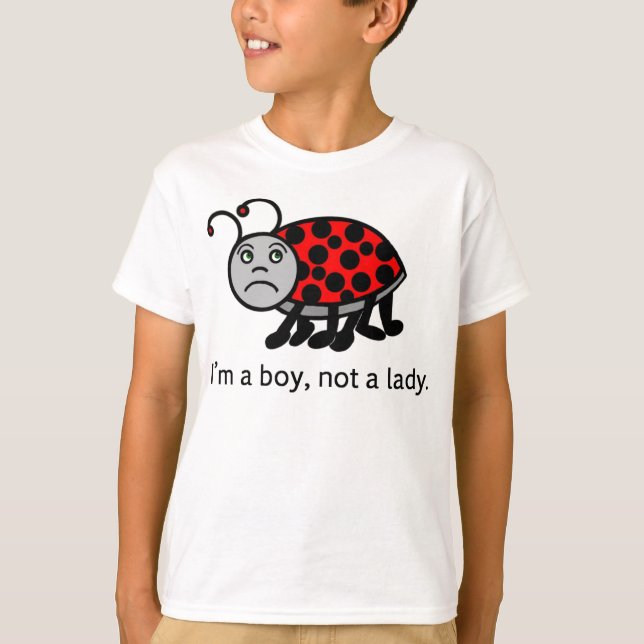 Boy Lady Bug T-Shirt (Vorderseite)