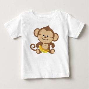 Boy Monkey With Baby T-shirt