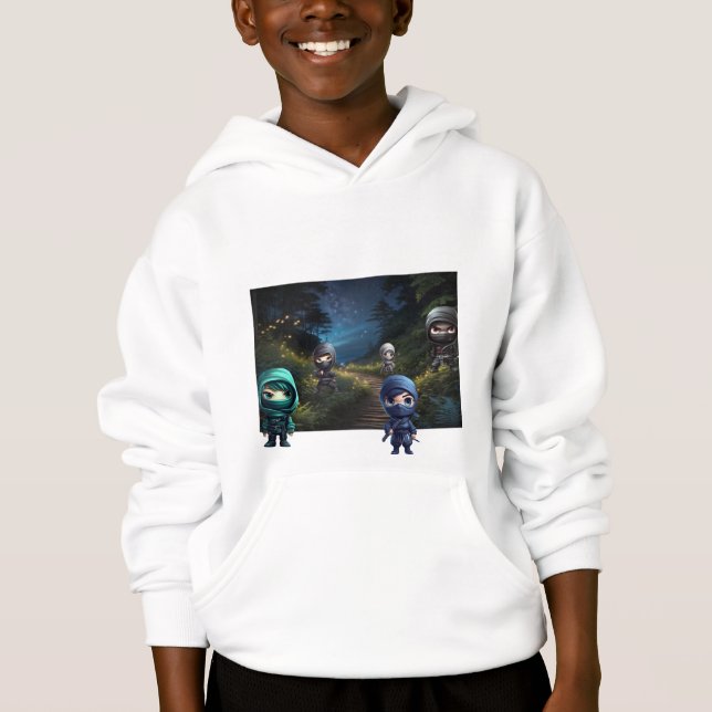 Boy Ninja Hoodie (Vorderseite)