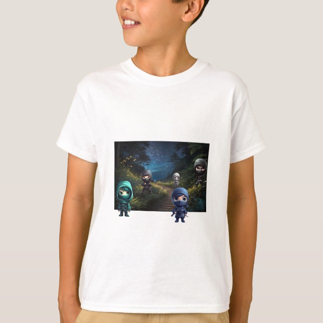 Boy Ninja T-Shirt (Vorderseite)
