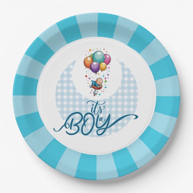 BOY Paper Plate Pappteller (Vorderseite)