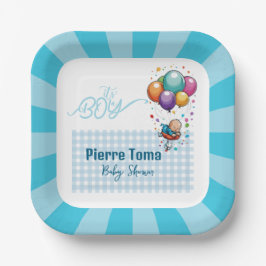 BOY Paper Plate Pappteller