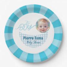 BOY Paper Plate