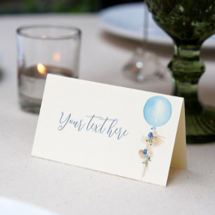 Boy Party Platzkarte Geburtstag Kinderdusche