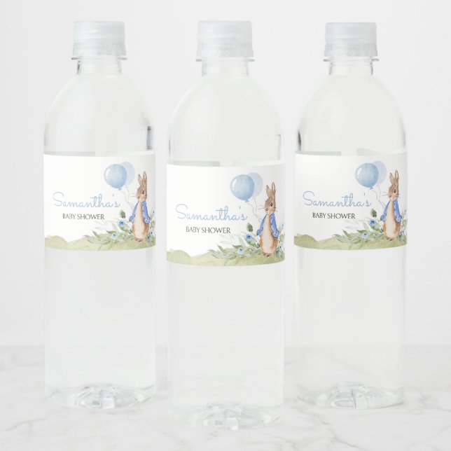 Boy Peter Rabbit Baby Dusche (Flaschen)