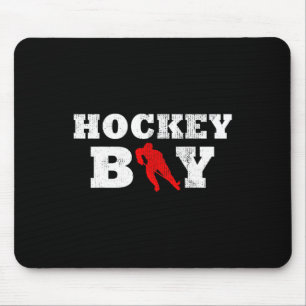 Boy Player Silhouette Sportgeschenk Mousepad