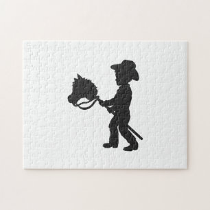 Boy Playing Cowboy - Wählen Sie die Hintergrundfa