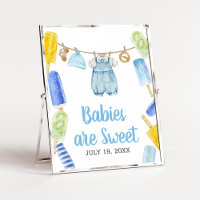 Boy Popsicle Baby Shower Babys sind süß