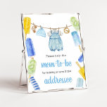Boy Popsicle Baby Shower Envelope Station Poster<br><div class="desc">Mit dieser Popsicle Baby Dusche machen Sie Ihre Veranstaltung ganz besonders mit unserem niedlichen und liebevoll bedruckten Envelope Sign mit einem bezaubernden Baby Clothes Baby Shower Thema. Laden Sie diese Touch herunter, personalisieren Sie sie und schaffen Sie bleibende Erinnerungen! BS1076</div>