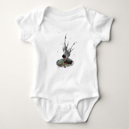 Boy Rain Fairy mit Frog Baby Bodysuit Strampler
