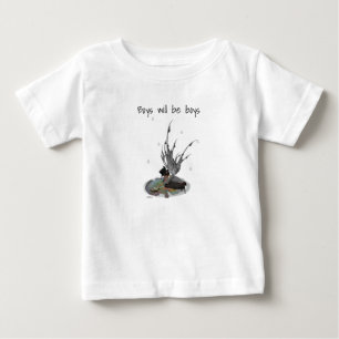 Boy Rain Fairy mit Frog Baby Boy T - Shirt