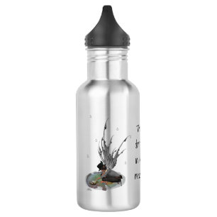 Boy Rain Fairy mit Frog Water Flasche Edelstahlflasche