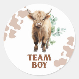Boy Sticker für Heifer oder Bull Cow Team