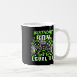 Boy Time to Level Up Video Game Birthday Party Boy Kaffeetasse