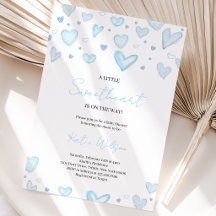 Boy Valentine Baby Shower