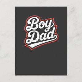 Boy Vater Postcard Baby Boy Ankündigung Neuer Vate